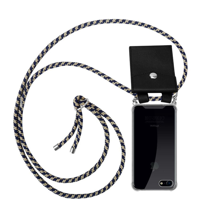 Dunkelblau gelb / iPhone 7 / 7S / 8 / SE 2020