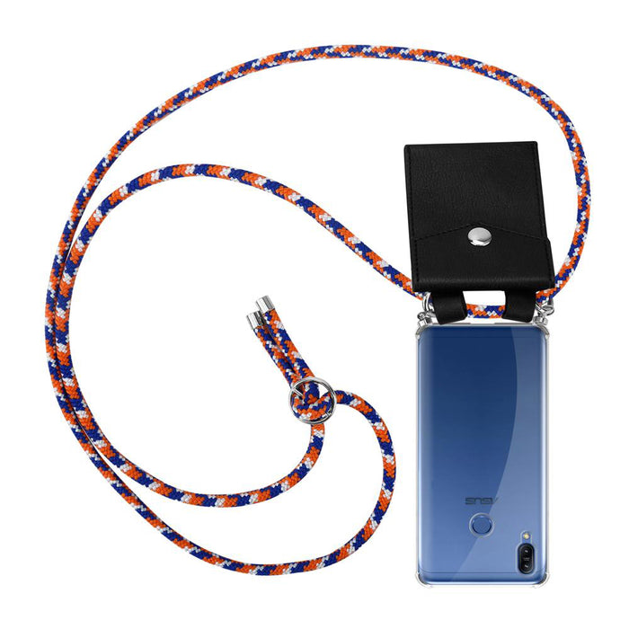 Orange blau weiß / Asus ZenFone MAX M2