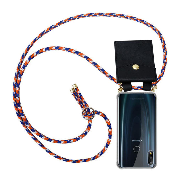 Orange blau weiß / Asus ZenFone MAX PRO M2 (6.3 Zoll)