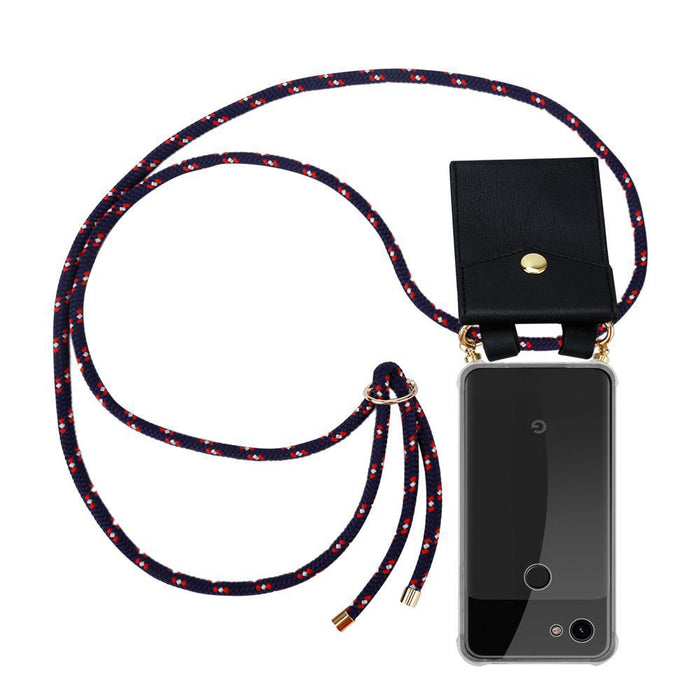 Blau rot weiß gepunktet / Google PIXEL 3A