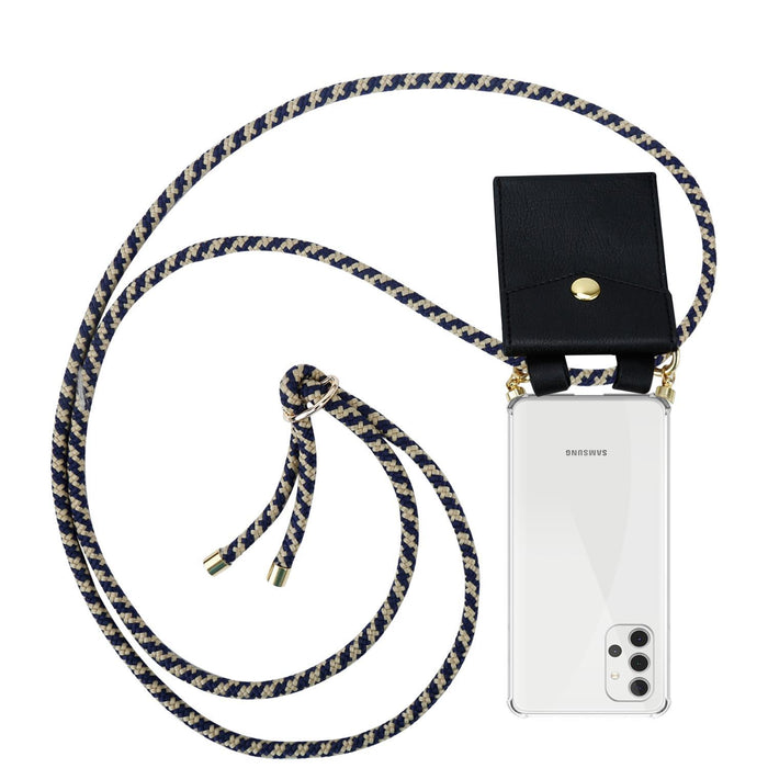 Dunkelblau gelb / Galaxy A32 5G