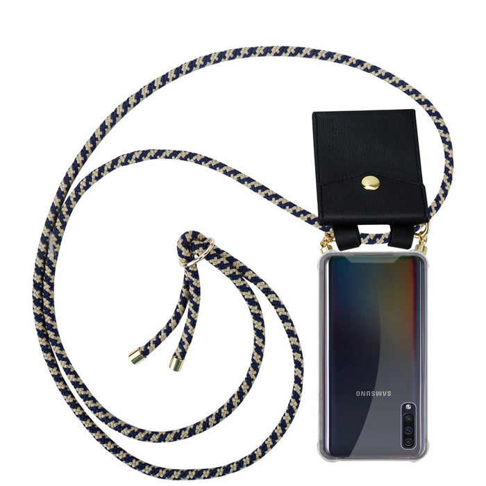 Dunkelblau gelb / Galaxy A50 4G / A50s / A30s