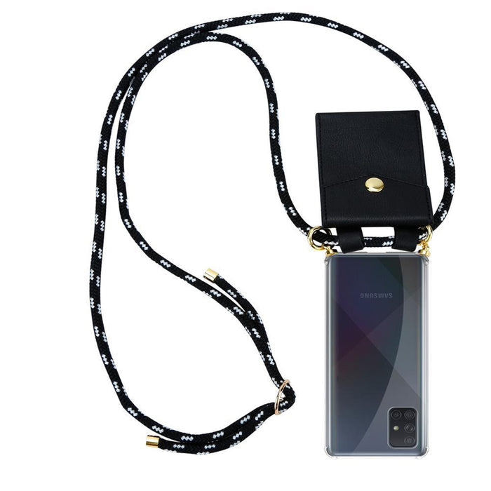 Schwarz silber / Galaxy A71 4G
