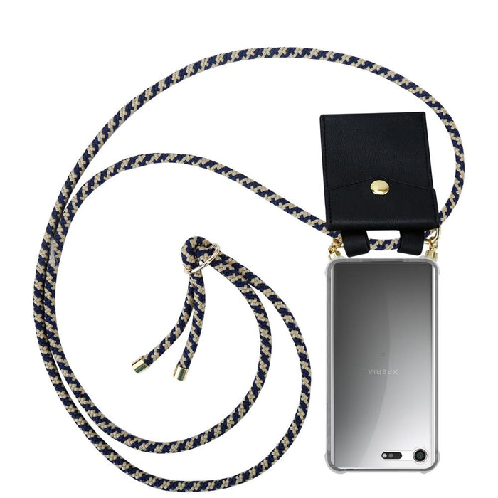 Dunkelblau gelb / Xperia XZ PREMIUM