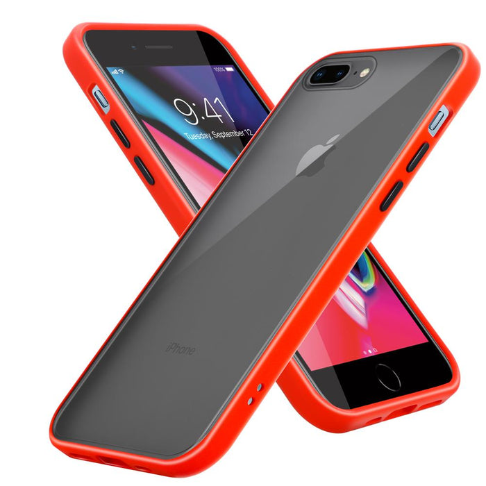 Schwarz rot / iPhone 6 PLUS / 6S PLUS / 7 PLUS / 7S PLUS / 8 PLUS