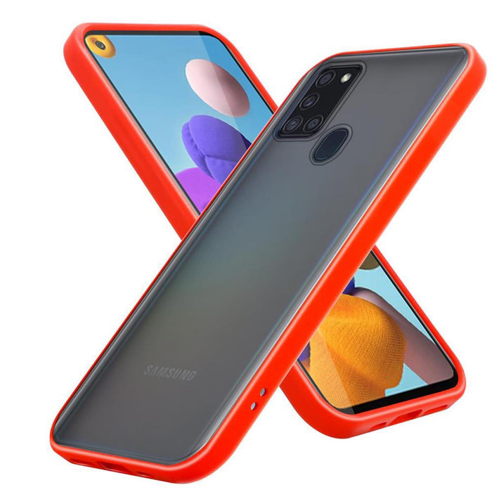 Schwarz rot / Galaxy A21s