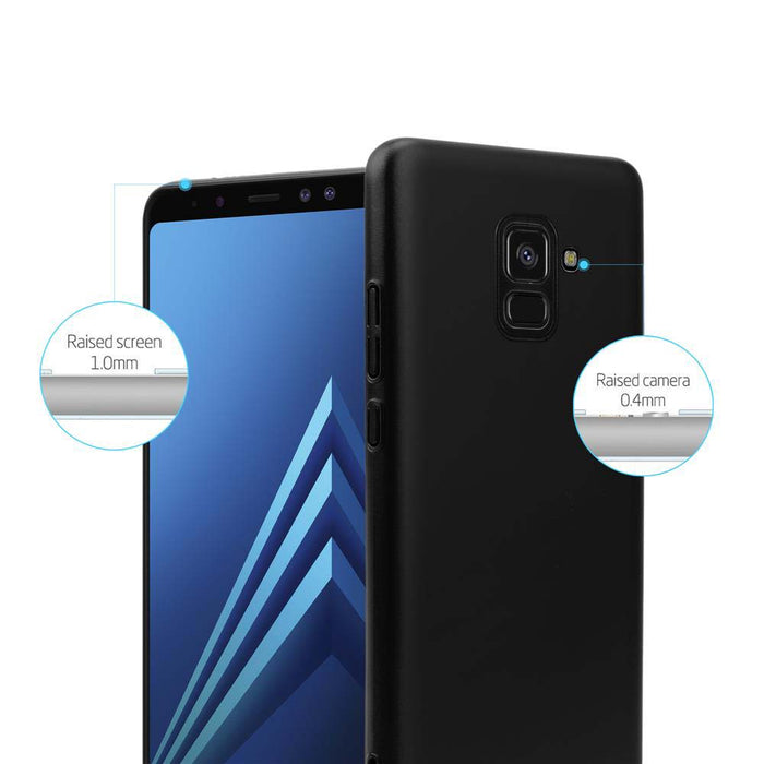 Schwarz / Galaxy A8 2018