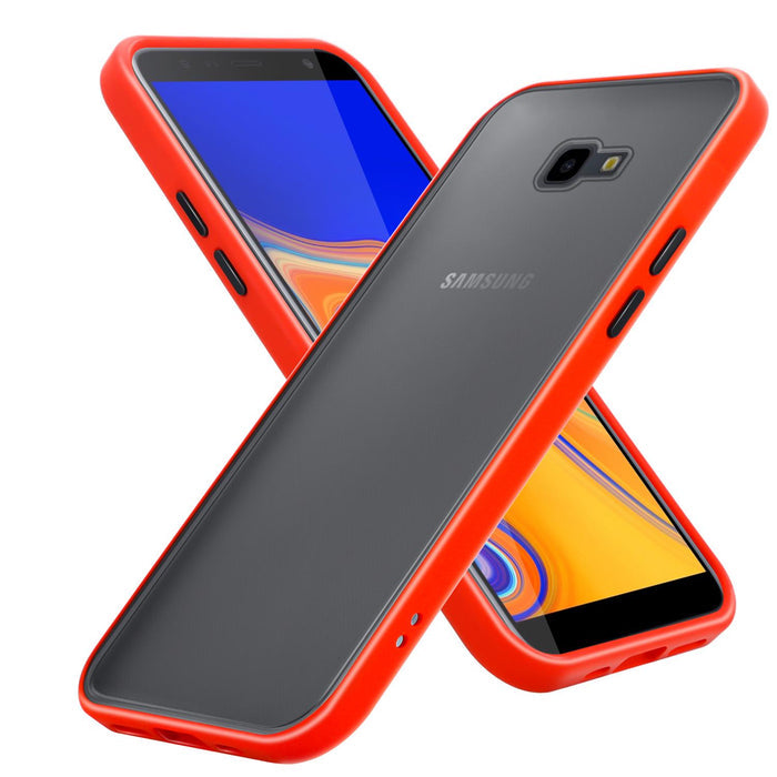 Schwarz rot / Galaxy J4 PLUS / J4 PRIME / J4 CORE