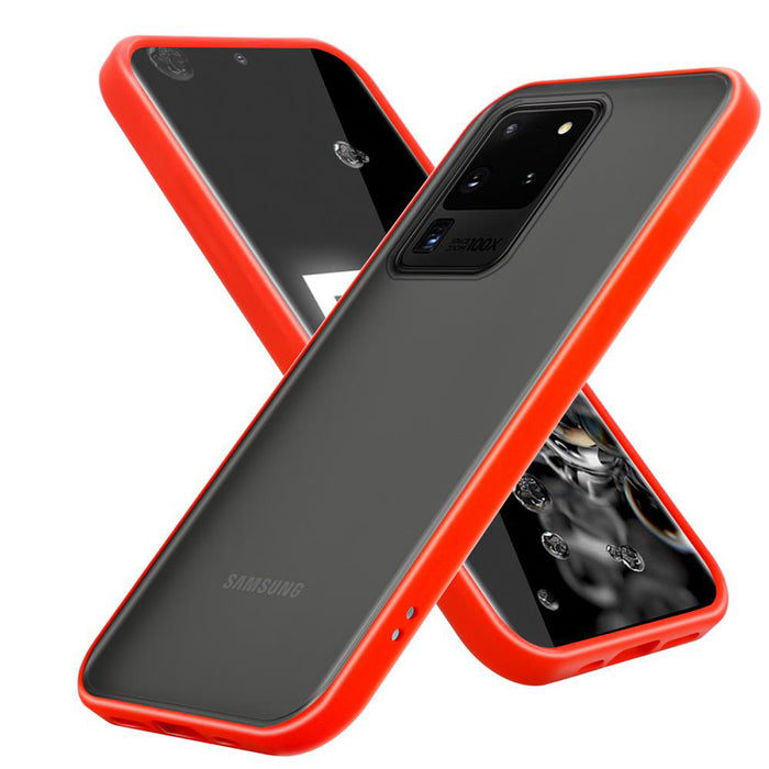 Schwarz rot / Galaxy S20 ULTRA