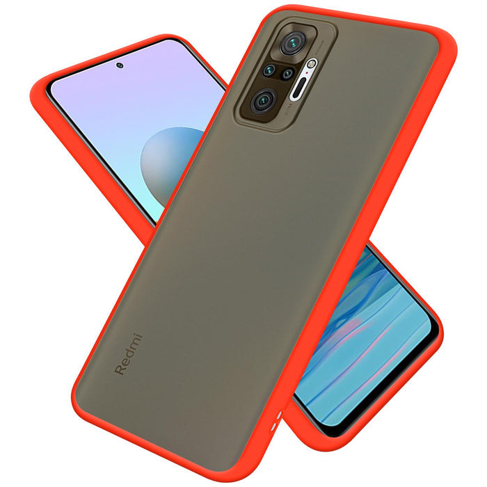 Schwarz rot / RedMi NOTE 10 PRO