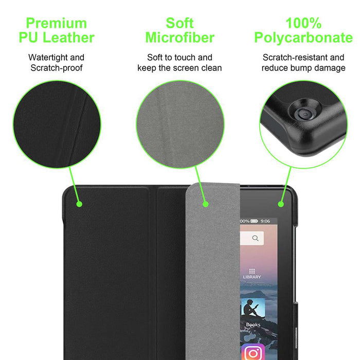 Schwarz / FIRE HD 8 2017 / 2018 (7. und 8. Gen.)