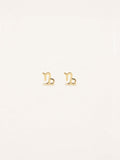 Capricorn Zodiac Earrings