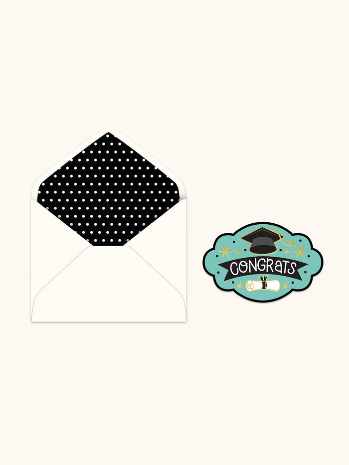 Caps Off to You! Deluxe Greeting Card