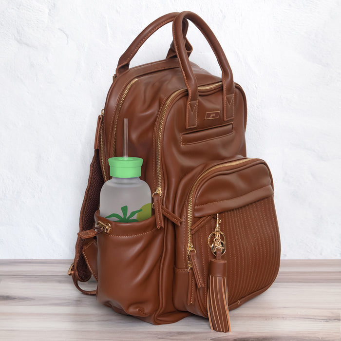 Care Way Less Glass Water Bottle with Straw