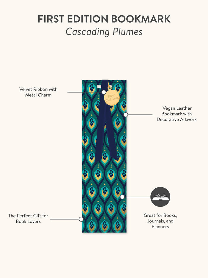 Cascading Plumes First Edition Bookmark