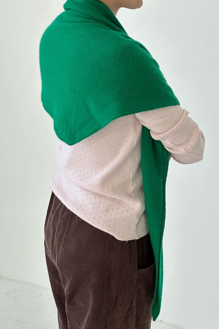 Cashmere Shawl (Kelly Green)