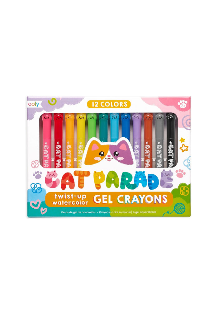 Cat Parade Gel Crayon Set