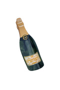Champagne shaped acetate hair claw clip