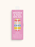 Checkerboard Blooms Hand & Nail Spa Kit