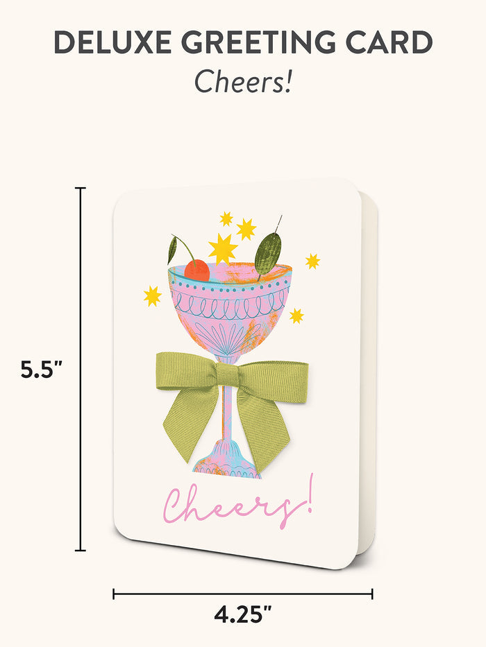 Cheers! Deluxe Greeting Cards
