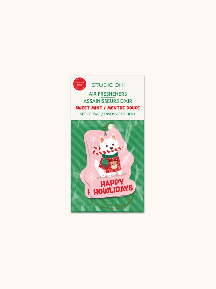 Cheery Christmas Dog Air Fresheners