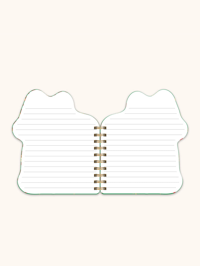 Cheery Christmas Dog Die-Cut Mini Notepad