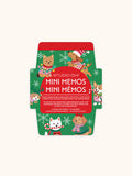 Cheery Christmas Dogs Mini Memos with Stickers