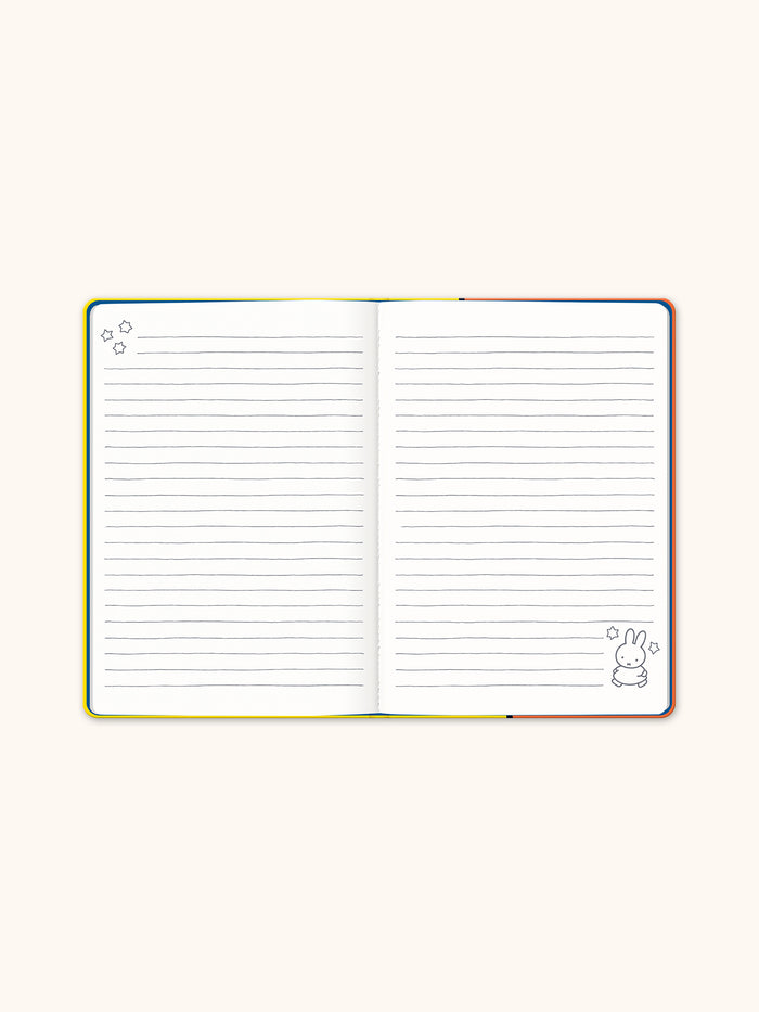Classic Miffy Hardcover Notebook with Enamel Bookmark
