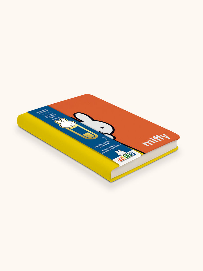 Classic Miffy Hardcover Notebook with Enamel Bookmark