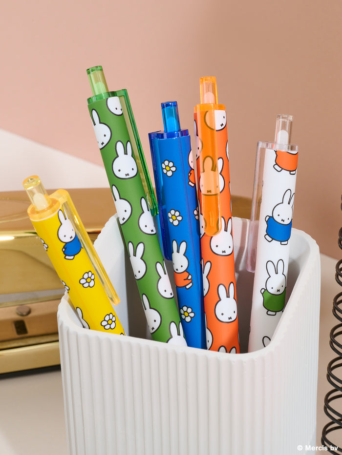 Classic Miffy Too Soft-Touch Gel Pen Set