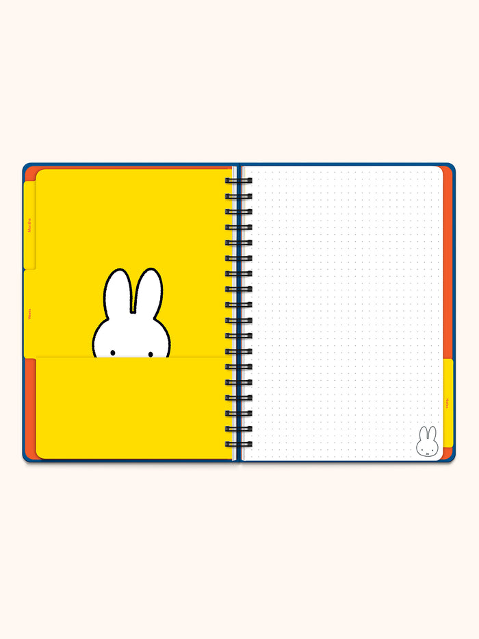 Classic Miffy Undated Tri-Tab Planner