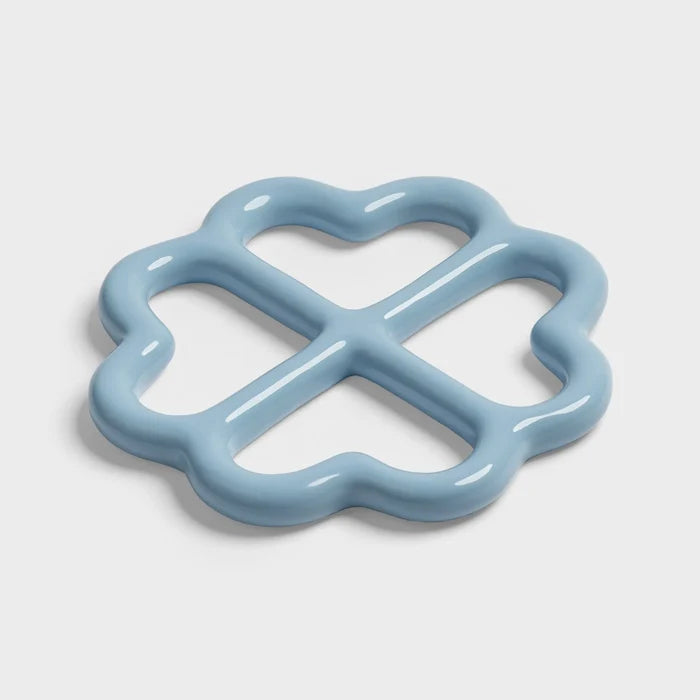 Clover Trivet (Blue)