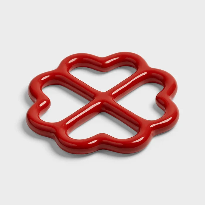 Clover Trivet (Red)