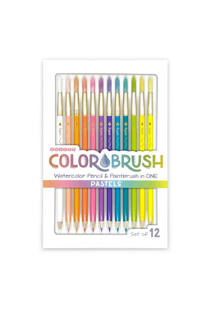Colorbrush Watercolor Pencil/Brush Set (Pastel)