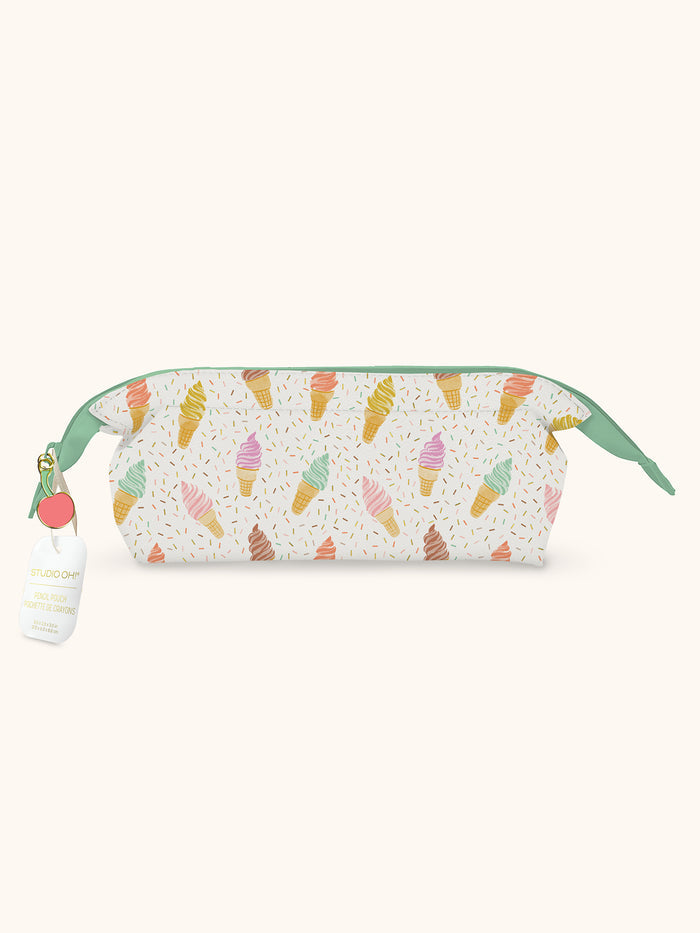 Cool & Creamy Charmed Pencil Pouch