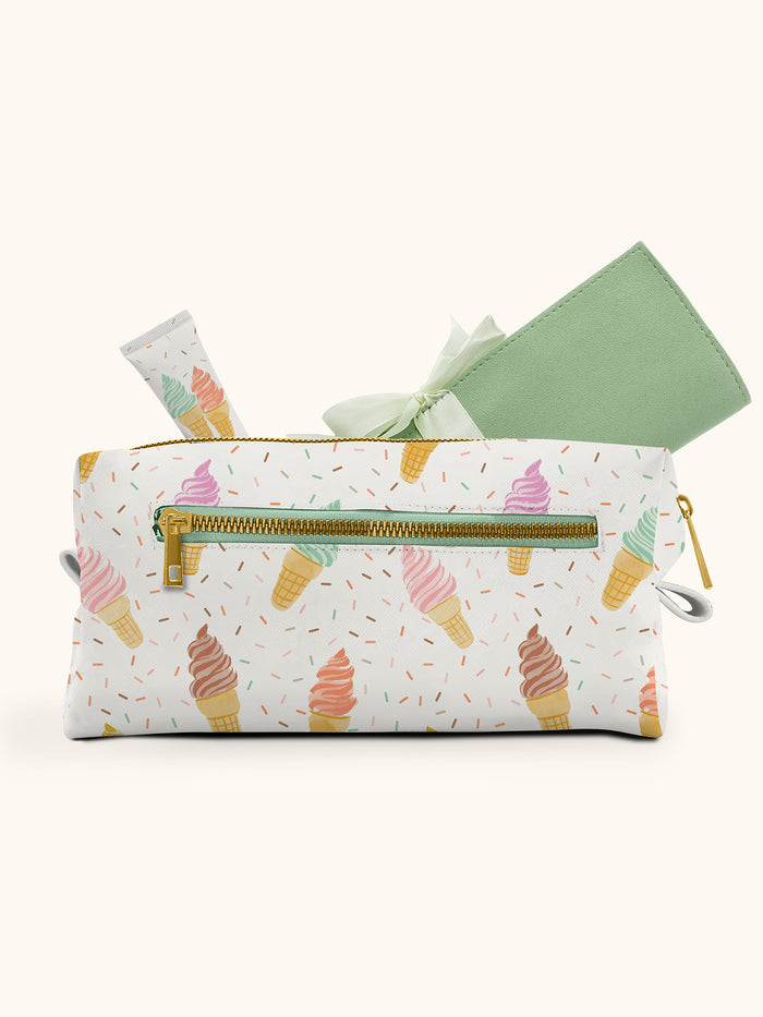 Cool & Creamy Cosmetic Loaf Pouch