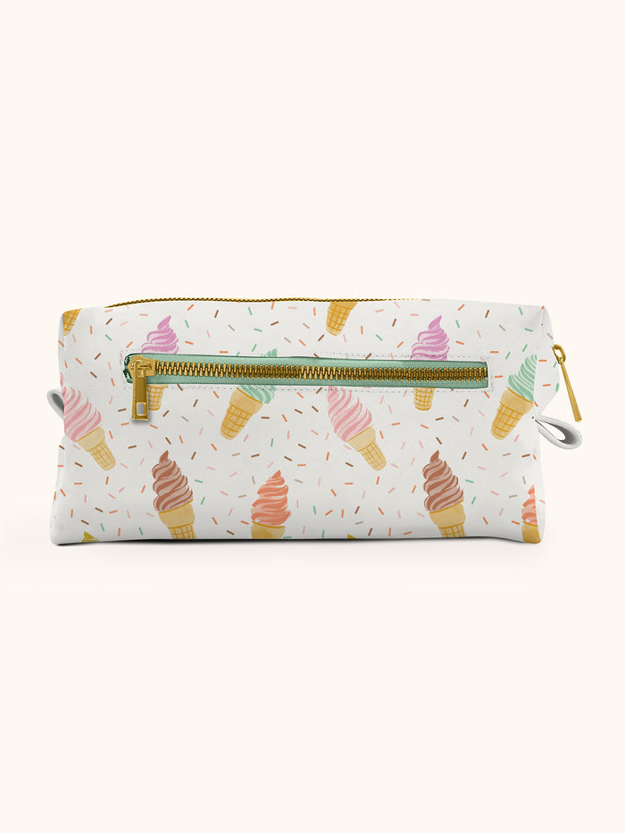 Cool & Creamy Cosmetic Loaf Pouch