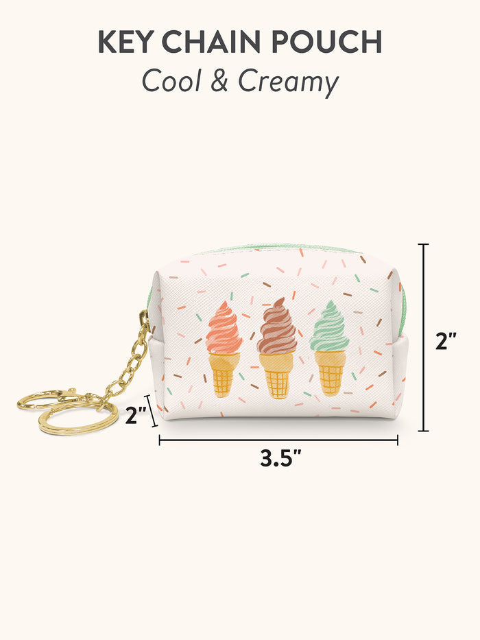 Cool & Creamy Key Chain Pouch