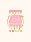 Cool & Creamy Mini Memos with Stickers