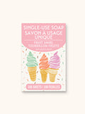 Cool & Creamy Single-Use Soap Sheets
