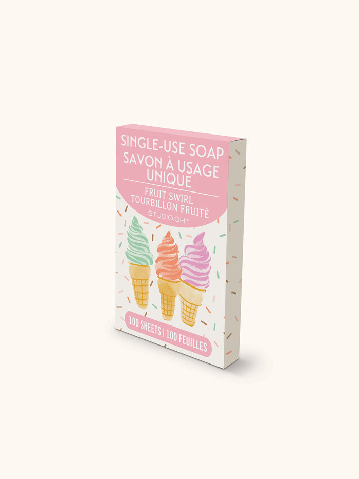 Cool & Creamy Single-Use Soap Sheets