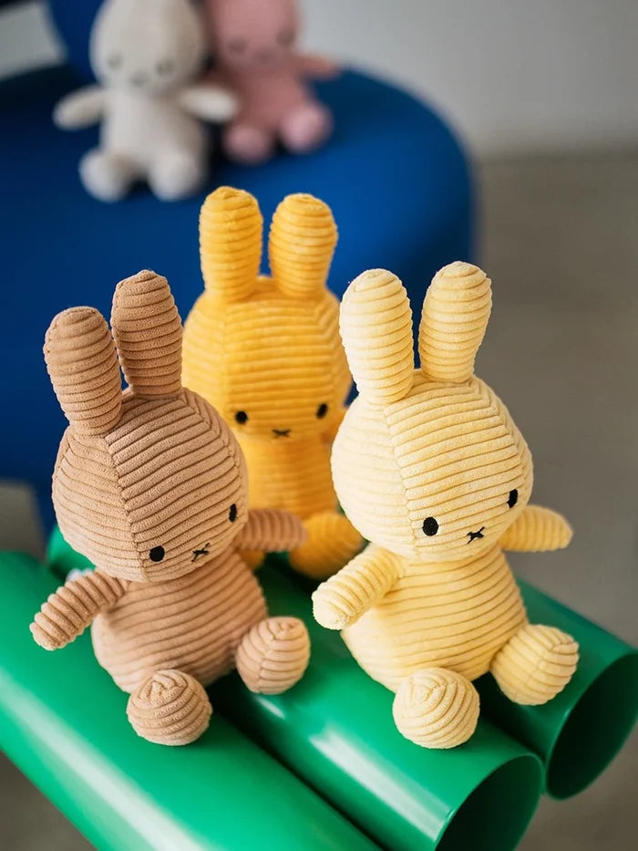 Corduroy Miffy Plush (Buttercream)