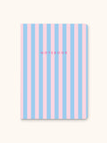 Cotton Candy Stripes Keri Notebook