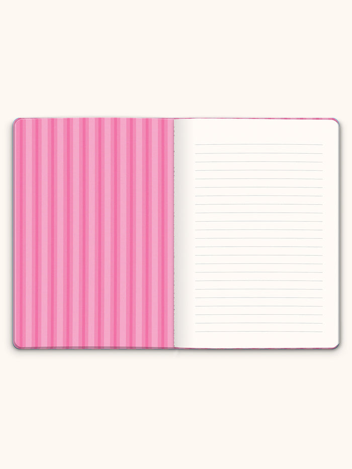 Cotton Candy Stripes Keri Notebook