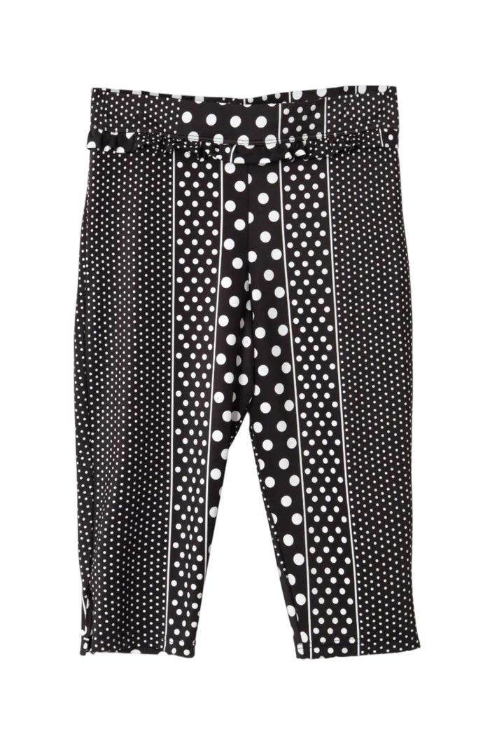 Cove Capri Pant (Spot Stripe)