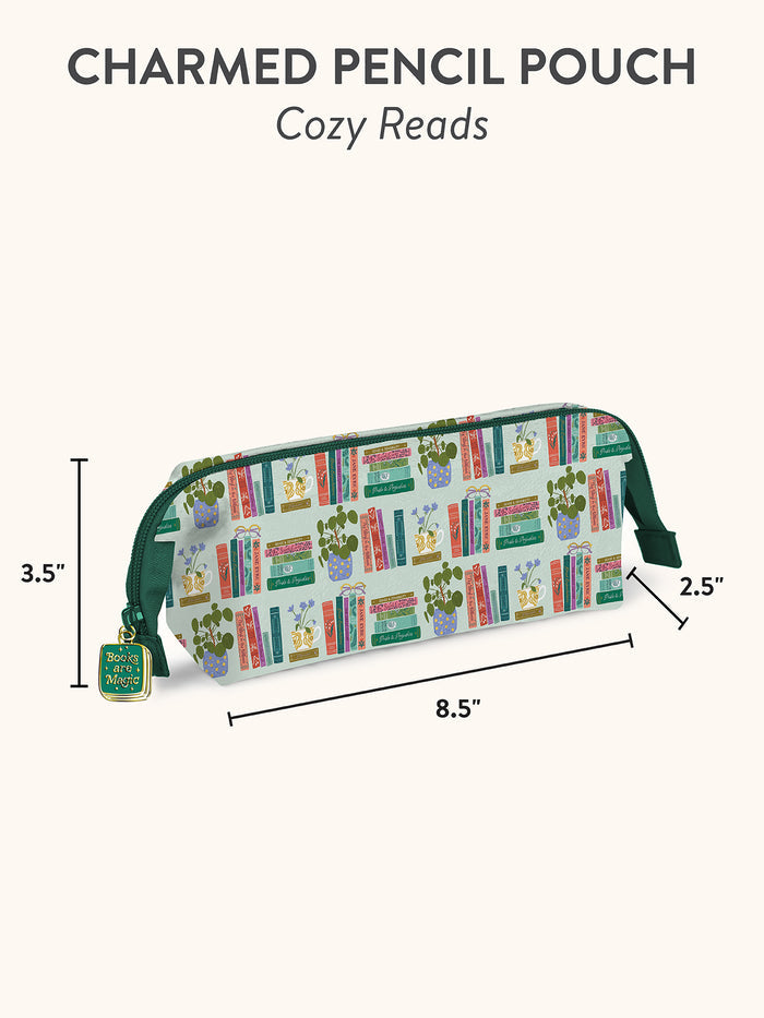 Cozy Reads Charmed Pencil Pouch