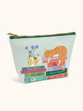 Cozy Reads Clutch Cosmetic Bag