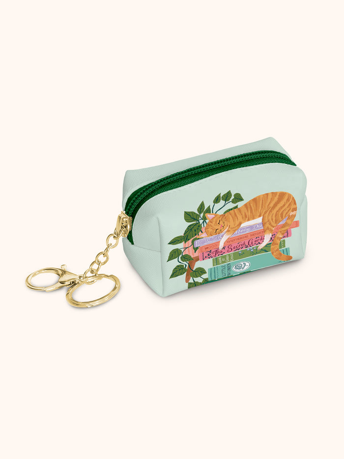 Cozy Reads Key Chain Pouch