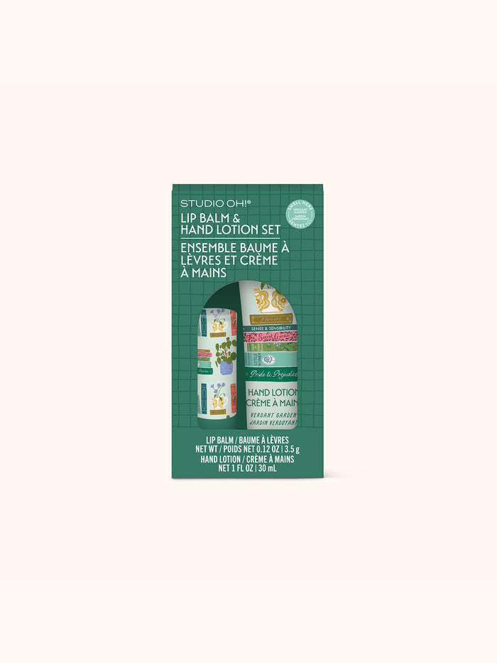 Cozy Reads Lip Balm & Hand Lotion Set