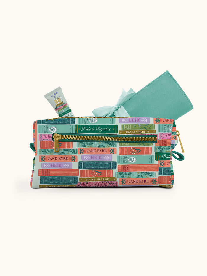 Cozy Reads Loaf Cosmetic Bag